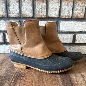 Northside Slip-on rubber chelsea boots Size 9